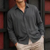 پیراهن سایز بزرگ پارچه لایوسل لَخت