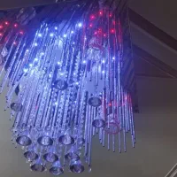 یک جفت لوستر با کنترل