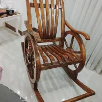 صندلی راک با بهترین چوب جنگلی|صندلی و نیمکت|رشت, معلم|دیوار