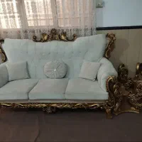 مبل ۹ نفره و یک عدد میزنهار خوری