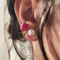 گوشواره میناکاری