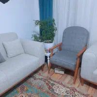 مبلمان هشت نفره کلاسیک|مبلمان خانگی و میز عسلی|چناران, |دیوار