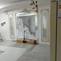 کاغذدیواری  و رنگ آمیزی