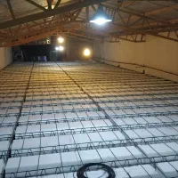 تیرچه بتنی فلزی  اسکلت فلزی  بتن وپمپ جک قالب