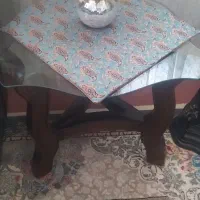 میزبه همراه دو عسلی تمیزوستلم|مبلمان خانگی و میز عسلی|خمین, |دیوار