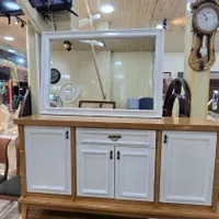 ست آینه کنسول بلوط ۰۲۱|بوفه، ویترین، کنسول|رشت, رودبارتان|دیوار