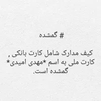 کیف مدارک گمشده