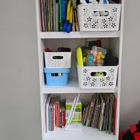 قفسه کتاب ام دی اف در حد نو