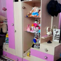 تخت دوطبقه کشو دار با پله|تخت و سرویس خواب|اصفهان, فروردین|دیوار