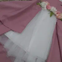 پیراهن مجلسی کرپ مناسب ۲تا ۴سال|کفش و لباس بچه|ساری, |دیوار