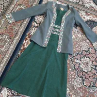 مانتو پیراهنی زمستانی ۳۸ ۳۶