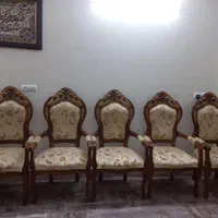 مبل ۹ نفره استیل چوب راش|مبلمان خانگی و میز عسلی|بروجرد, |دیوار
