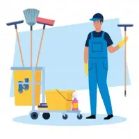 کار نظافت خونه شرکت انجام میدم
