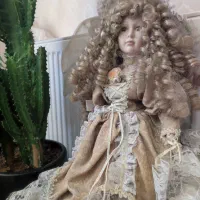 عروسک سرامیکی وارداتی کاملا سالم و نو و زیبا