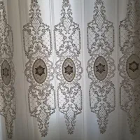 پرده حریر|پرده، رانر، رومیزی|قم, باغ شریفی|دیوار