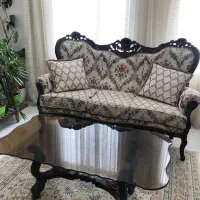 فروش دست دوم مبل استیل ۷نفره ونهار خوری ۸نفره|مبلمان خانگی و میز عسلی|تهران, سازمان آب|دیوار