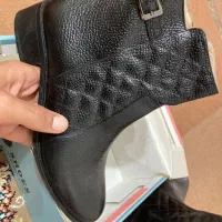 کفش و نیمبوت زنانه چرم طبیعی