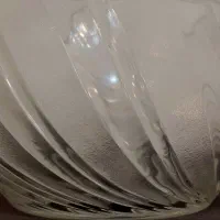 سرویس ۶۴ پارچه اصل فرانسه مات و شفاف ۱۲ میلیون|ظروف سرو و پذیرایی|تهران, سازمان آب|دیوار