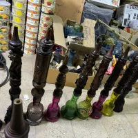 تعداد 20 قلیان چوبی و وسایل تکمیل به فروش می رسد