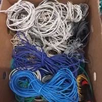 کابل شبکه نو۳۴عددوتعدادی لوازم دیگر فروش یا معاوضه|مودم و تجهیزات شبکه|رشت, جهاد|دیوار