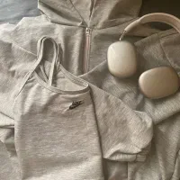 ست سه تیکه سویشرت و جاگر و کراپ تاپ