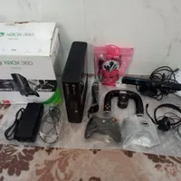 ایکس باکس 360 سوپر اسلیم دو دسته 500 گیگ درحد آک|کنسول، بازی ویدئویی و آنلاین|شادگان, |دیوار