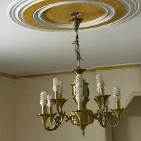 دو عدد لوستر برنز نو نو