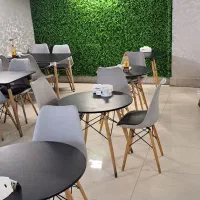 صندلی و میز یخچال الکترو استیل اکواریومی ۲متری