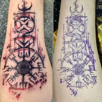 خدمات حرفه ای تاتو بدن انواع سبک ها