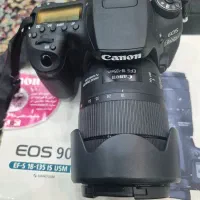 دوربین canon 90d با لنز 18.135|دوربین عکاسی و فیلم‌برداری|کرمان, |دیوار