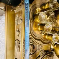 منقل سماور زغالی برنجی|کلکسیون اشیاء عتیقه|خرمآباد, |دیوار