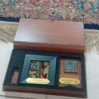 سوغات متبرک امام رضا  قاب فرش وتابلو  فرش