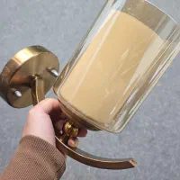 لوستر ۵ شاخه، ۲ عدد، دیوارکوب ۴ عدد|لوستر و چراغ آویز|رامسر, |دیوار