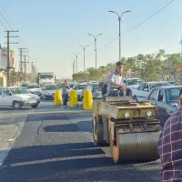 اجاره غلطک سبک‌سنگین ویبره قوی/زیرسازی آسفالت کاری