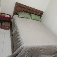 تخت خواب دونفره کینگ سایز با تشک رویال