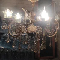 لوستر ۱۰ شعله|لوستر و چراغ آویز|باقرشهر, |دیوار
