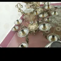 ۲ عددلوستر۱۰ شاخه برنز