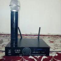 میکروفون استیجی بیسیم ، ۵۰متر ، باطری کتابی ۹ولت
