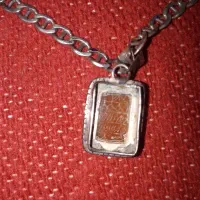 زنجیر نقره ایتالیا و پلاک شرف شمس|جواهرات|کرمانشاه, |دیوار