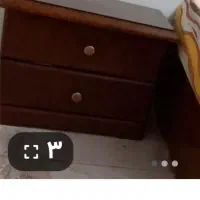 فروش فوری اکازیون استثنایی تخت دو نفره و میز|تخت و سرویس خواب|کرمانشاه, |دیوار