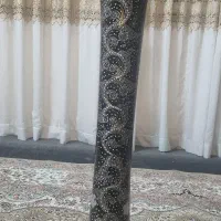 گلدان طلاکوب دکوری