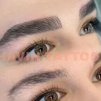 فیبروز میکروبلدینگ خط چشم بن مژه و شیدینگ لب