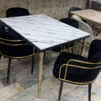 میزناهارخوری غذاخوری فلزی پلانت PLبا نشیمن درجه یک|میز و صندلی غذاخوری|کرمانشاه, |دیوار