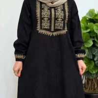 حراج پیراهن مانتویی ‌گلدوزی سنتی