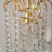 لوستر  کریستال|لوستر و چراغ آویز|محمدشهر, همایون ویلا|دیوار