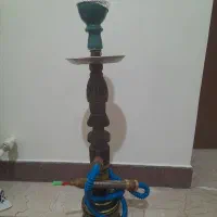 فروش 2 عدد قلیون چوب یکی تنه گردو یکی تنه معمولی|صنایع دستی و سایر لوازم تزئینی|تهران, جنت‌آباد مرکزی|دیوار