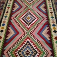 گلیم فرش دست بافت|گلیم، جاجیم، گبه|تبریز, |دیوار