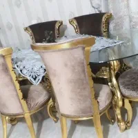 مبل و میز غذاخوری کلاسیک|مبلمان خانگی و میز عسلی|ماهدشت, |دیوار