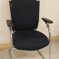 ۴ عدد صندلی اداری نیلپر مدل OCC712P مشکی