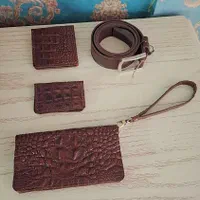 ست کیف و کمربند و جاسویچی چرم اصلی شکیل و برند|کیف، کفش، کمربند|مشهد, امام خمینی|دیوار